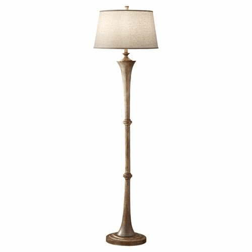 Murray Feiss Canyon Creek 1-Light Floor Lamp in Driftwood / Copper Finish - FL6300DRFW/CO