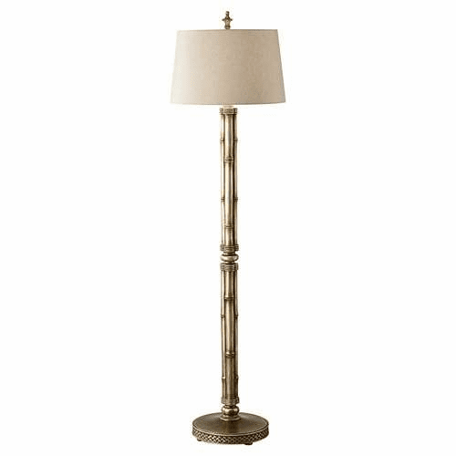 Murray Feiss Caspian 1 Bulb Burnished Platinum Lamp FL6278BUPM
