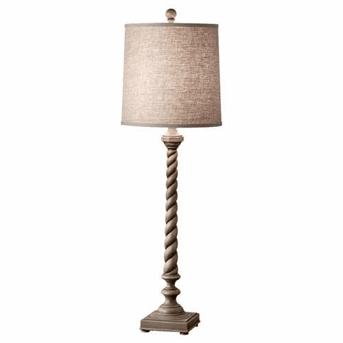 Murray Feiss Castello 1 Bulb Weathered Grey Portable Lamp 10138WGY