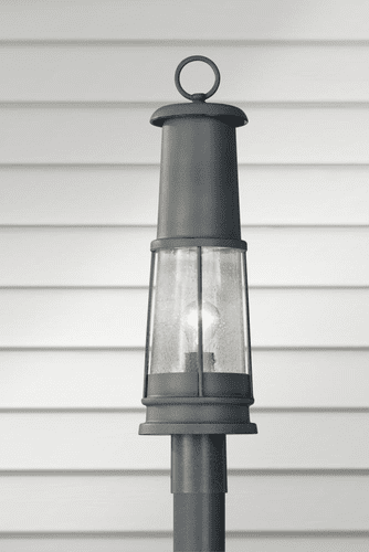 Murray Feiss Chelsea Harbor 1-Light Outdoor Lantern in Storm Cloud Finish - OL8108STC