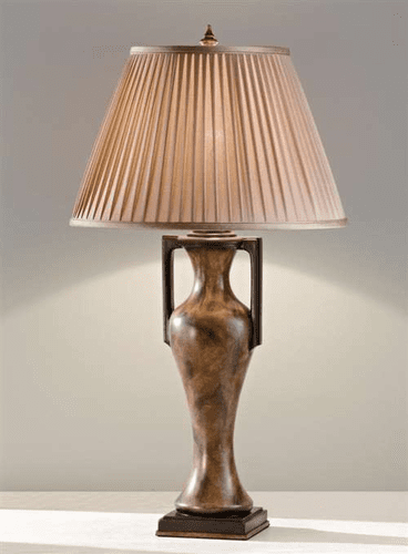 Murray Feiss Cordelia 1 Bulb Stone Lamp 10128STN