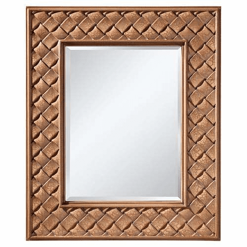 Murray Feiss Crisfield Buttercream Crackle Mirror MR1169BCC