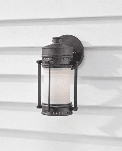 Murray Feiss Dockyard 1-Light Outdoor Lantern in Oil Can Finish - OL9100OLC
