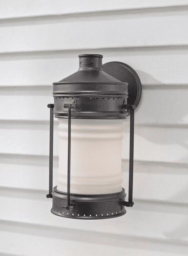 Murray Feiss Dockyard 1-Light Outdoor Lantern in Oil Can Finish - OL9102OLC