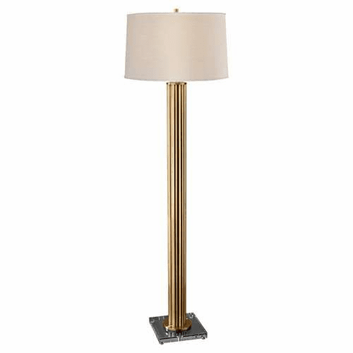 Murray Feiss Dorset 1 Bulb Dark Coffee Bronze Floor Lamp FL6310DCB