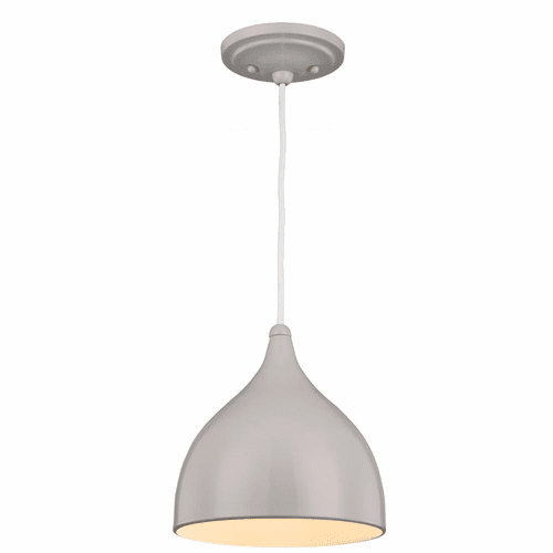 Murray Feiss Dutch 1-Light Mini Pendant in Silver Birch Finish - P1316SLB