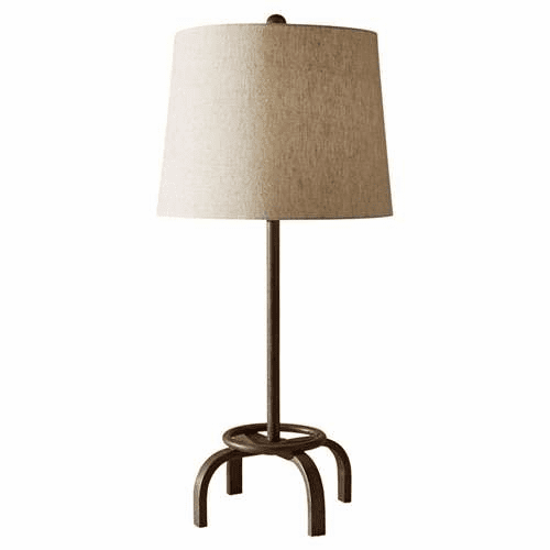 Murray Feiss Edgemont 1 Bulb Spice Table Lamp 10178SP
