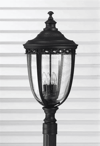 Murray Feiss English Bridle 4 Bulb Black Outdoor  OL3009BK