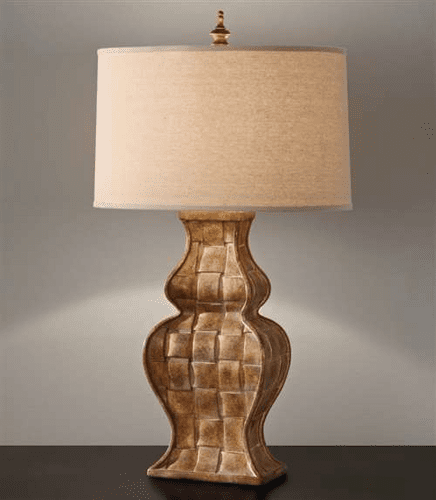 Murray Feiss Gifford 1 Bulb Harvest Gold Lamp 10105HG