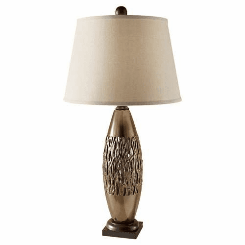 Murray Feiss Hadden 1 Bulb Metallic Copper Table Lamp 10189MTC