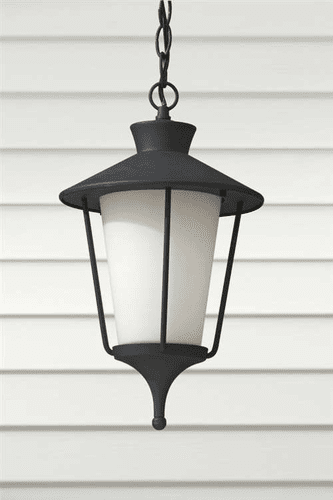Murray Feiss Hawkins Square 1 Bulb Textured Black Outdoor Lighting OL8411TXB