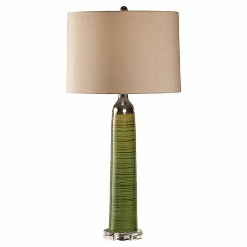 Murray Feiss Independents 1 Bulb Architectural Brown Lamp 10078ACB