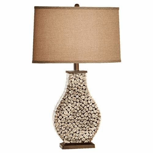 Murray Feiss Independents 1 Bulb Architectural Brown Lamp 10079ACB