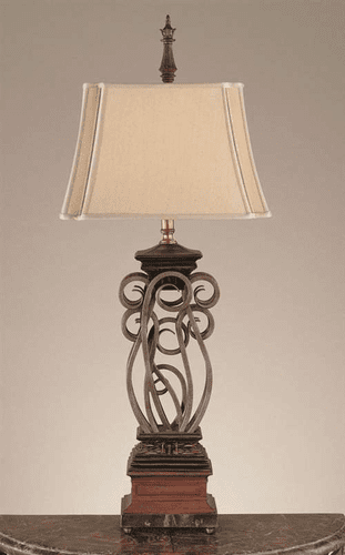 Murray Feiss Independents 1 Bulb British Bronze Lamp 9140BRB