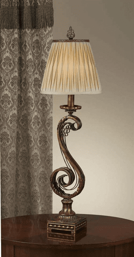 Murray Feiss Independents 1 Bulb Firenze Gold Lamp 9404FG