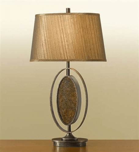 Murray Feiss Independents 1 Bulb Gilded Bronze Lamp 9822GLB