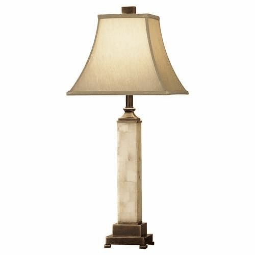 Murray Feiss Isadora 1 Bulb Natural Stone Lamp 10032NST