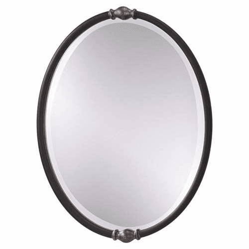 Murray Feiss Jackie Black / Antique Silver Mirror MR1119BK-ASL