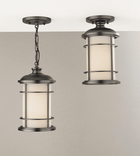 Murray Feiss Lighthouse 1-Light Pendant in Brushed Bronze Finish - OLPL4709BB