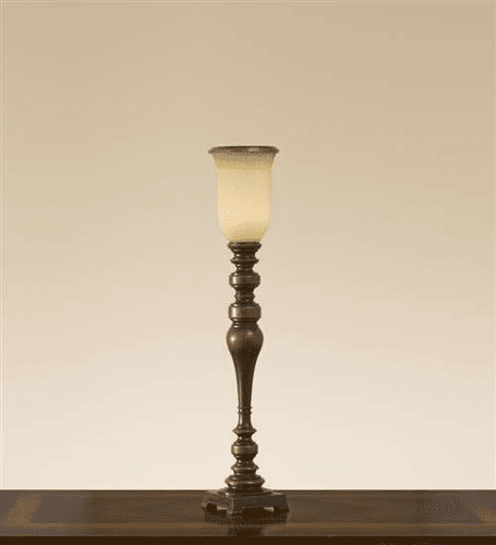 Murray Feiss Lincolndale 1 Bulb Astral Bronze Lamp 9614ASTB