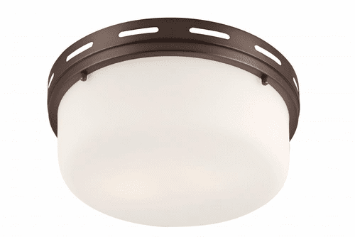 Murray Feiss Manning 2-Light Flushmount in Chocolate Finish - FM386CLT