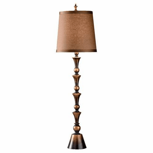 Murray Feiss Marco 1 Bulb Coppery Bronze Lamp 10071CBZ