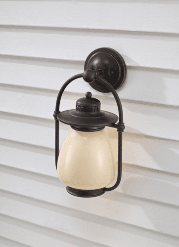 Murray Feiss Mc Coy 1-Light Outdoor Lantern in Grecian Bronze Finish - OLPL7502GBZ