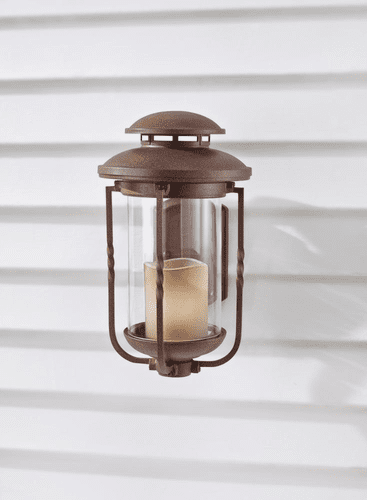 Murray Feiss Menlo Park 1-Light Outdoor Lantern in Cinnamon Finish - OL9201CN