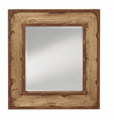 Murray Feiss Mirror in Natural Oak Finish - MR1227NO