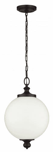 Murray Feiss Parkman 1-Light Pendant in Oil Rubbed Bronze Finish - P1295ORB