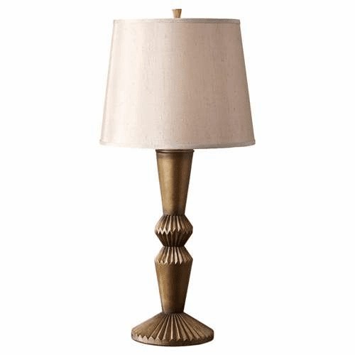 Murray Feiss Peterson 1 Bulb Aegean Silver Portable Lamp 10143ANS