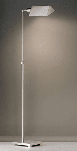 Murray Feiss Revere 1 Bulb Polished Nickel Lamp FL6287PN