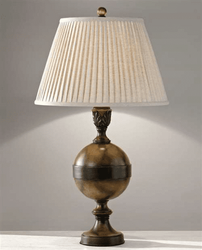 Murray Feiss Riley 1 Bulb River Stone Lamp 10109RS