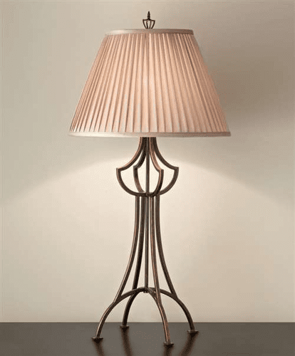 Murray Feiss Seraphina 1 Bulb Copper Bronze Lamp 10123CPBZ