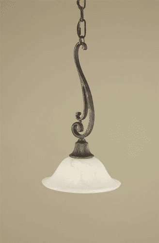 Murray Feiss Seville 1 Bulb Peruvian Bronze Pendant P1089PBR