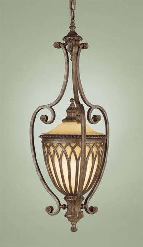 Murray Feiss Stirling Castle 1-Light Chandelier in British Bronze Finish - F1921/1BRB