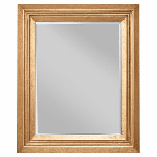 Murray Feiss Tisdale Mirror in Dark Antique Gold Finish - MR1167DAG