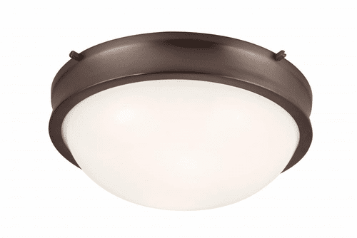 Murray Feiss Turner 2-Light Flushmount in Chocolate Finish - FM379CLT