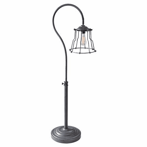 Murray Feiss Urban Renewal 1 Bulb Antique Forged Iron Floor Lamp FL6305AF