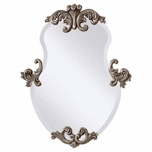 Murray Feiss Venice Antiqued Silver Leaf Mirror MR1112ASL