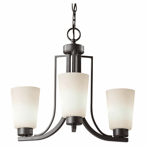 Murray Feiss Weston 3-Light Chandelier in Colonial Iron Finish - F2763/3CI