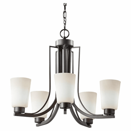 Murray Feiss Weston 5-Light Chandelier in Colonial Iron Finish - F2761/5CI