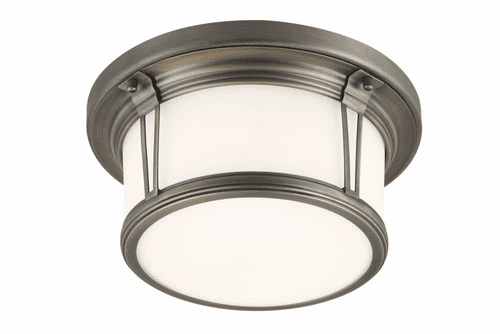 Murray Feiss Woodward 2-Light Flushmount in Satin Bronze Finish - FM387SBZ