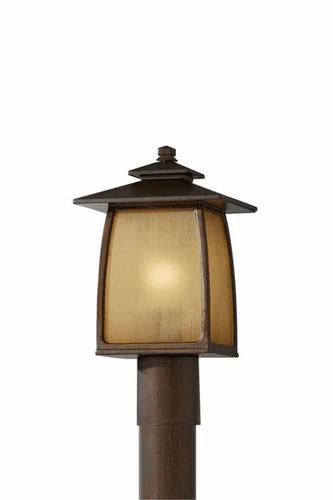 Murray Feiss Wright House 1 Bulb Sorrel Brown Outdoor Lighting OL8507SBR
