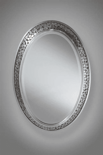 Murray Feiss Zara Brushed Steel Mirror MR1110BS