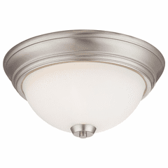Overland Park 2-LT Flush Mount - Brushed Nickel - 4960-84