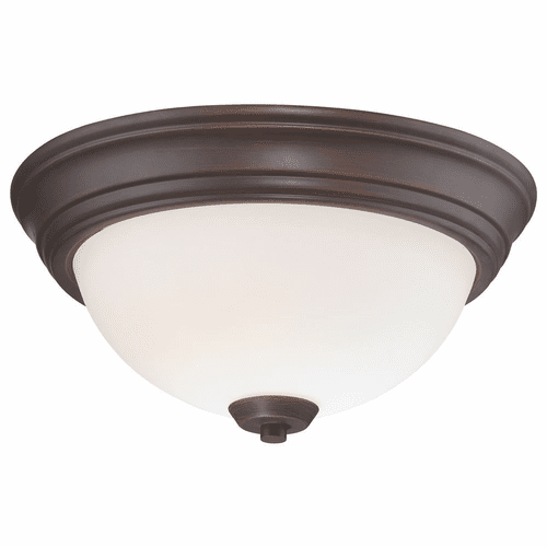 Overland Park 2-LT Flush Mount - Vintage Bronze - 4960-284