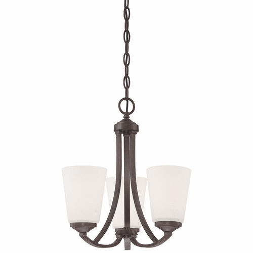 Overland Park 3-LT Mini Chandelier - Vintage Bronze - 4963-284