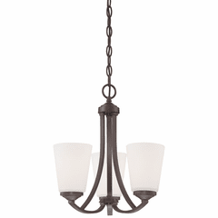 Overland Park 3-LT Mini Chandelier - Vintage Bronze - 4963-284