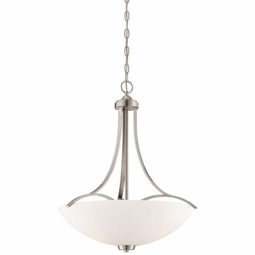 Overland Park 3-LT Pendant - Brushed Nickel - 4964-84